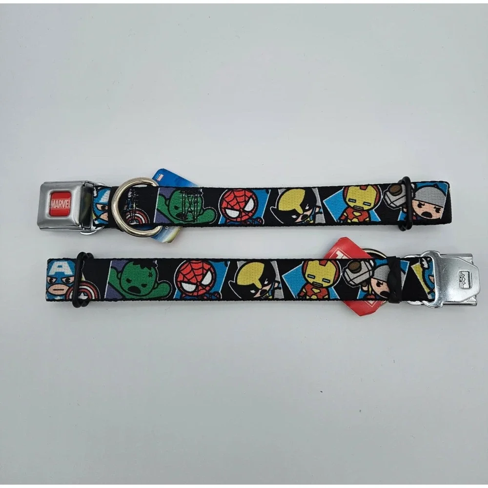 Buckle Down Marvel Avengers Car Seat‎ Belt Buckle Dog Collar